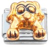 C058 Dog Face and Paws Italian Charm