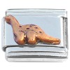 CL2052g Prehistoric Dinosaur Bronze Italian Charm