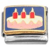 CL2122 Birthday Cake with Candles Italian Charm