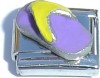 CL2155P Raised Flip-Flop Purple Italian Charm