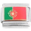 CT1033 Portugal Country Flag Italian Charm