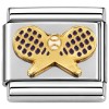 CT1045 Tennis Rackets and Ball Italian Charm