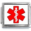 CT1053 Medical Symbol Photo Italian Charm