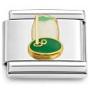 CT1099 Golf Flag and Hole Italian Charm