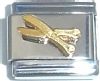Gold Scissors Italian Charm