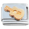 CT1244 Gold Guitar Italian Charm.