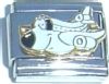 CT3035 Airplane with Smile Italian Charm