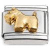 CT1259 Gold Terrier Dog Italian Charm