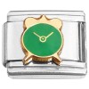 CT1263 Alarm Clock Green Italian Charm