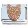 CT1287 German Shepherd Puppy Dog Italian Charm