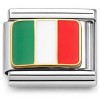 CT1566 Flag of Italy Italian Charm