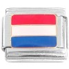 CT1571 Flag Of Netherlands Italian Charm