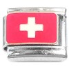 CT1586 Flag of Switzerland Italian Charm