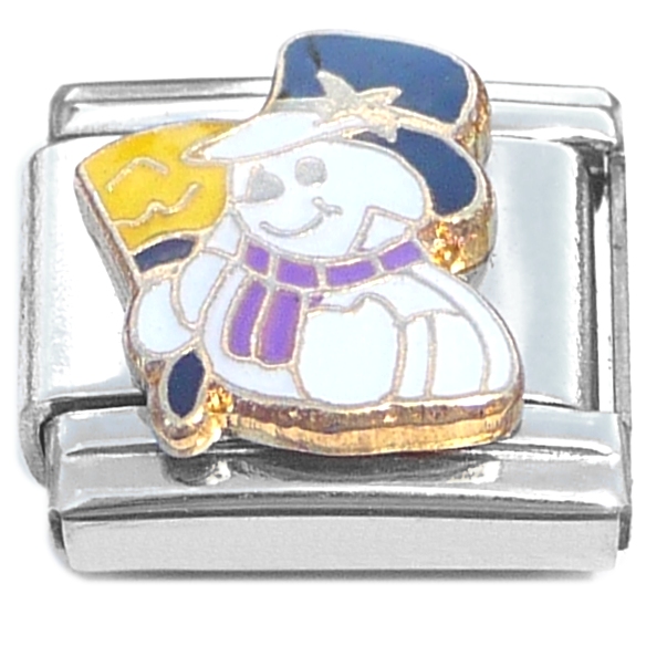 CT1600 Snowman Italian Charm