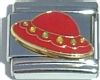 CT1737 Hat (red with yellow and green) Italian Charm