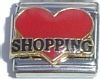 CT1803 Shopping on Red Heart Italian Charm