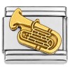 CT1820bronze Euphonium or Baritone Horn Instrument Bronze Italian Charm