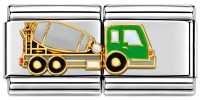 CT1936 Concrete Truck Double Italian Charm