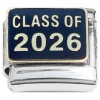 CT2034 Class of 2026 Graduate Italian Charm