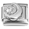 CT2038 Moon Bling Star Italian Charm
