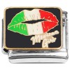 CT2039 Mexican Girl Lips Italian Charm
