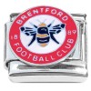 CT2081 Brentford Football Club Soccer Italian Charm 