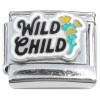 CT2112 Wild Child Flowers Italian Charm Design