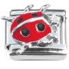 CT2142 Lady Bug Red Ladybug Italian Charm
