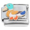 CT2242 Duck Colorful Bird Italian Charm