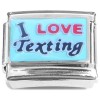 CT2276 I Love Texting Italian Charm