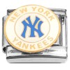 CT2312 New York Baseball Italian Charm