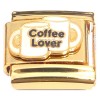 CT2353 Coffee Lover Mugs Gold Base Italian Charm