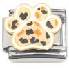 CT2367 Animal Paw Print Italian Charm