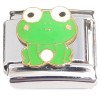 CT2370 Cute Frog Sitting Italian Charm