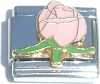 CT3002p Rose in Pink Italian Charm