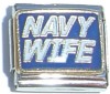 CT3011 Navy Wife Italian Charm
