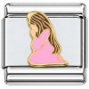 CT3125 Girl Praying Italian Charm
