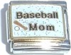 CT3390 Baseball Mom Italian Charm
