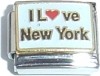 CT3484 I Love New York Italian Charm