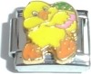 Chick with Egg Italian Charm
