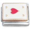 CT3575 Red Heart Playing Card Italian Charm