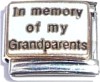 CT3686 In Memory of my Grandparents Italian Charm