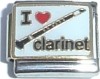CT3692 I Love Clarinet Italian Charm