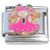 CT3745 Dancing Jester Girl Italian Charm