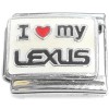 CT3745 I Love My Lexus Red Heart Italian Charm