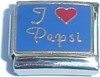 CT3914 I Love Pepsi Italian Charm