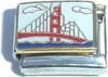CT3923w Golden Gate Bridge Italian Charm