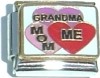 CT4161 Grandma Mom Me Italian Charm