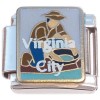 CT4281 Virginia City Gold Panner Italian Charm