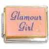 CT4438 Glamour Girl Pink Italian Charm